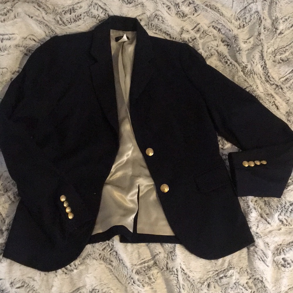 J. Crew Navy Blazer